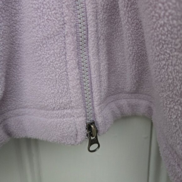 Pink Large Plus Cotton Ginny Fleece Vest (26" PTP) - Picture 4 of 8